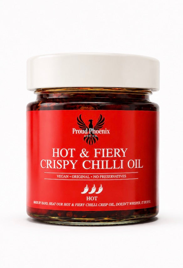 Proud Phoenix Hot & Fiery Crispy Chilli Oil